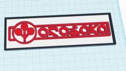 Cyberpunk Arasaka Sign