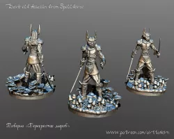 Dark elf Assassin Spellforce