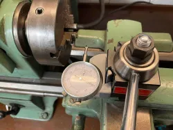 dial indicator for axa toolpost for a smaller lathe