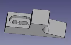 Door Latch Plastic Part