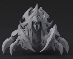 DOTA 2 FANART NYX ASSASSIN 3D PRINT MODEL