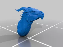 Dragon Head Bust