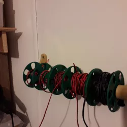 electrical wires spool storage