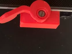 Ender 3 glass bed clips cr-6 style