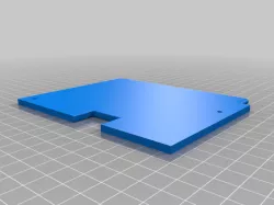 Ender 3 Pro Rear case Lids with ribbon cable gaps