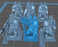 Evil Marines Heavy Armour