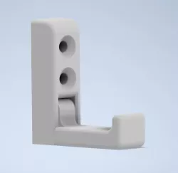Foldable Wall Hook (Print in Place)