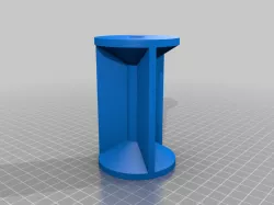 Führung für Poolnudel-Locher. Bearing for pool noodle corer