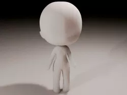 Gacha Life base figurine