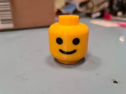 Giant Lego Man Minifig head with face