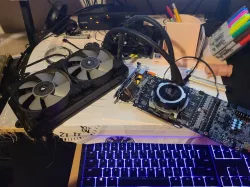GPU AIO shroud and 120mm mount