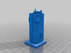 GreebleCity Cyberpunk: Gecorp Marketing Building