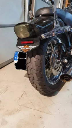 Harley Davidson Fender / Mudguard (Schutzblech) Logo with Wings