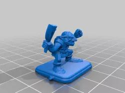 heroquest goblin with axe