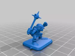 heroquest goblin with mace