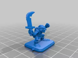 heroquest goblin with sword