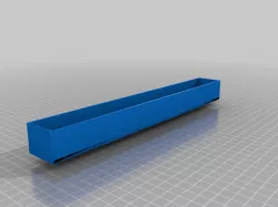 HO Scale 85' Coach Template for Large 3D Printers