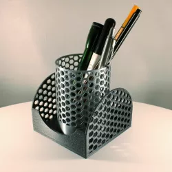 Honeycomb Pencil Holder + Memo Storage Box - set, Slimprint