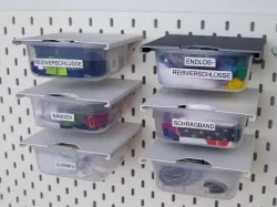 Ikea Skadis Food Container Slide-in Mount