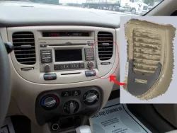 Kia rio mount