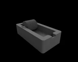 Leather edge paint roller