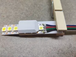 LED Strip holders for APA102 144/m LED strip