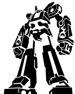 Megas XLR stencil
