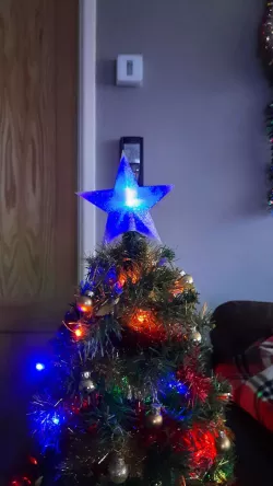 Mini Star Christmas Tree Topper