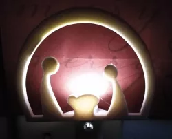 Minimalist Nativity Scene