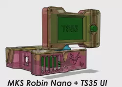 MKS Robin Nano and UI Box for Tevo Little Monster (V2 and V3)