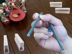 Model H1 Finger Helpers on Marcosticks