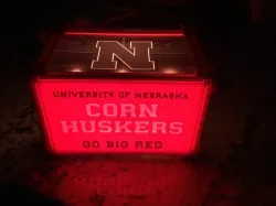Nebraska Cornhuskers Lithophane Nightlight