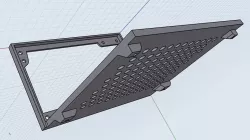 NR200/NR200P ATX PSU high mounting bracket modified. 