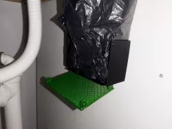 Opened half-open box