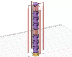 Passive Vertical Hydroponics Tower
