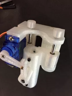 Pen mount for 2D plotter