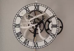 Pendulum clock printed in 3D