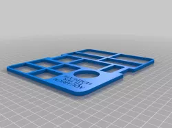 Penn Plax Cascade 1500 filter pad template