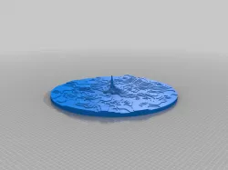 Planescape Outlands Topographical Map