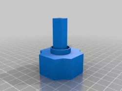 Pointless dc motor attachment 4mm connecter 