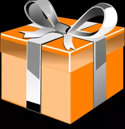 Present Box With Ribbon!