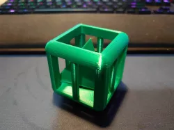 pyramid puzzle (hollowed to save material)
