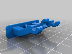 Rear body mount to compliment TheMikesterDesigns rear bumper for SCX24 Deadbolt