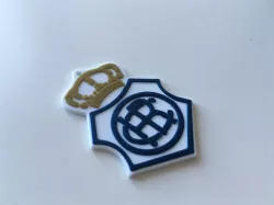 Recreativo de Huelva Keychain - llavero