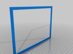 Remix - 3D Printed Frame of Laser-Cut Paper Lamp - Split Interlayer