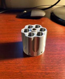 Revolver Pen Holder - Bullet Cylinder 
