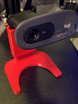 Shortened Remix of Webcam stand for Logitech C270 & C310