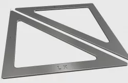 Simple and reliable XY square test