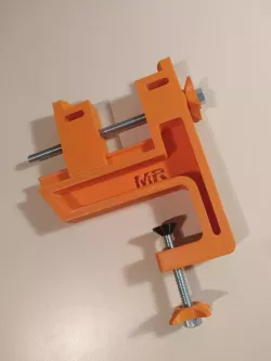 Ski tuning vice with M8 nuts