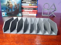 Soporte modular para juegos PS4/PS3/PS2 y DVDs / Modular game holder PS4/PS3/PS2 and DVDs